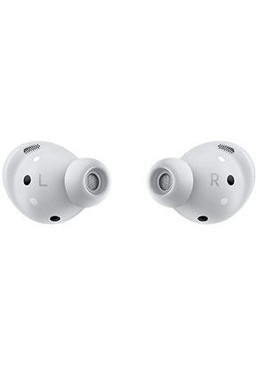 Logo-Galaxy Buds Pro Back Silver