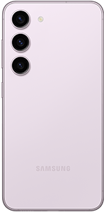 Logo-Galaxy S23 Lavender Back